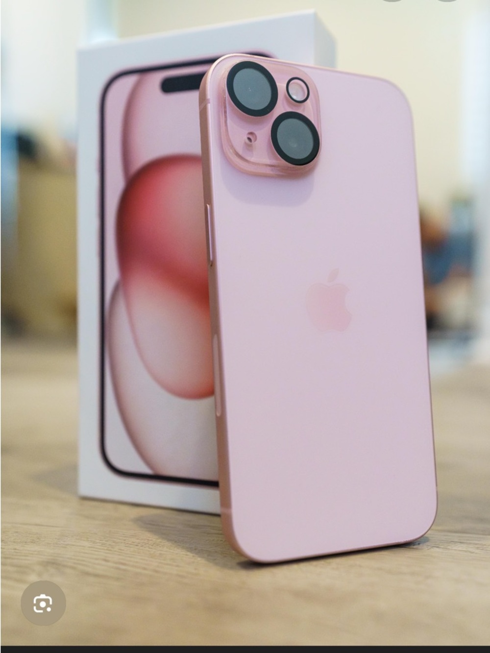 Apple Pink iPhone with Dual Rear Cameras 15 unlocked